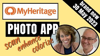 MyHeritage's New App "Reimagine" For Photo Album Scanning