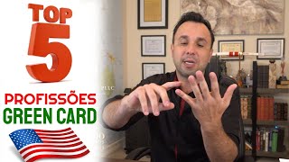 Top 5 profissões que mais conseguem aprovação Green Card em 2024