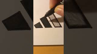 Adidas Logo Drawing #adidas #art #baladrawing64 #satisfying #drawing #relax #relaxing #artdrawing