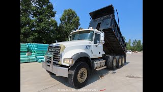 2007 Mack CTP713 Granite Tri-Axle Dump Truck - bidadoo