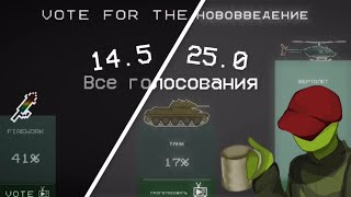 Все голосования в Melon Playground