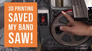 Shop Talk - 3D Printing Saved My Band Saw!