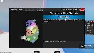 how to get chromatic fizz chomik (roblox) - short