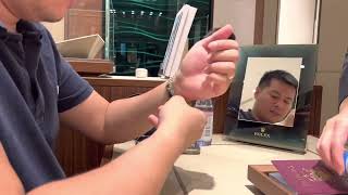 Ultimate shoping experience at Rolex Marina Bay Sands Singapore #shopping #rolex