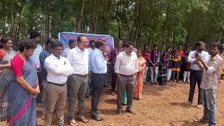 EK PED MAA KE NAAM PROGRAM INAGURAL SPEECH BY  SBI BANK MANAGER IN VSU NELLORE