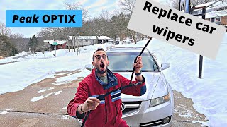 How to Replace Windshield Wiper's | Peak Optix