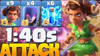 New Beast Root Rider Attack Th16 - BEST CWL Th16 Attack Strategy In Clash Of Clans