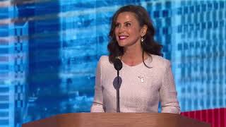 Gretchen Whitmer DNC speech rejects Trump insults: 'Being a woman from Michigan is a badge of honor'