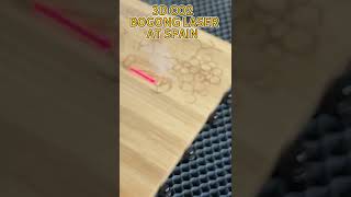 3D dynamic CO2 laser engraving machine 600x600mm working area