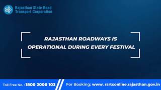 Travel intercity with Rajasthan Roadways