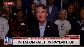 Governor Youngkin is combatting Joe Biden's bad policies causing skyrocketing inflation.