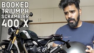 I BOOKED the TRIUMPH Scrambler 400X | Most FUN VLOG