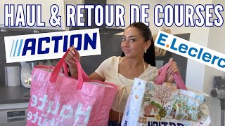 HAUL ACTION & RETOUR DE COURSES 💙🛒