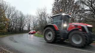 Frome YFC tractor run part 2. #farming #tractor #agriculture #classictractor #tractorlife