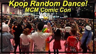 Kpop Random Dance Game at MCM Comic Con London 2019