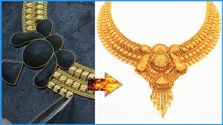 24K Pure Gold Necklace Making | Jewellery Making Process | Learn How to make this Necklace