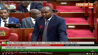 Minority Whip Junet Mohamed: IT IS THE VIEW OF THE MINORITY THAT ON THE FINANCE BILL, WE VOTE ORALLY