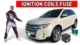 FORD EDGE  IGNITION COILS FUSE  2010 2011 2012 2013 2014