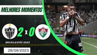 PAULINHO BRILHA E FAZ 2 GOLAÇOS | ATLÉTICO-MG 2 X 0 FLUMINENSE