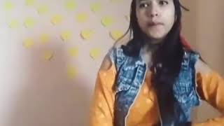 Cute girl dance on himachali pahadi song (a beautiful nati song)