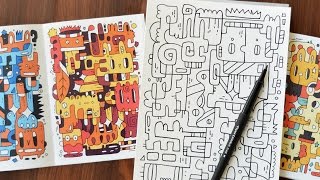 Fun & Colorful Doodle Style | Learning New Skills from Skillshare