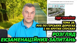 Тема 28. Офіційні тести 2024. Правила дорожнього руху України.  Автошкола. Світлофор. ГСЦ