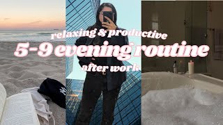 After Work 5-9 Evening Routine of a Marketing girl in Sydney ☁️ *Productive & Relaxing*