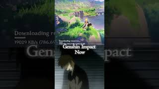 Genshin Impact Then Vs Genshin Impact Now #genshinimpact #genshin