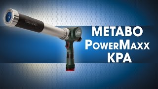 Аккумуляторный пистолет для туб METABO PowerMaxx KPA