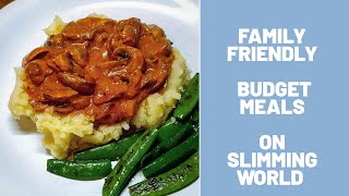 Easy Family Friendly Budget Friendly Meals on Slimming World