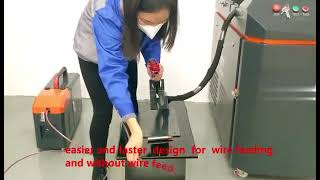 1000W/1500W/2000W/3000W Handheld Laser Welding Machine