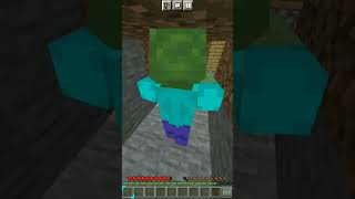 Minecraft Zombie life 😔...#minecraft #shorts