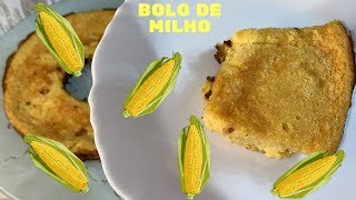 BOLO DE MILHO FÁCIL | COM TRÊS INGREDIENTES | QUARENTENA | TESTANDO O MINI PROCESSADOR ||