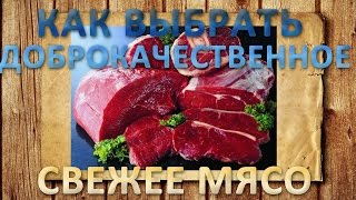 Как выбрать доброкачественное свежее мясо