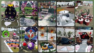 Lawn decor ideas | Backyard decor designs #lawndecor #backyarddesign