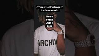 Freestyle challenge🚨🎤 comment your 4 best bars! #shortsfeed #challenge #new