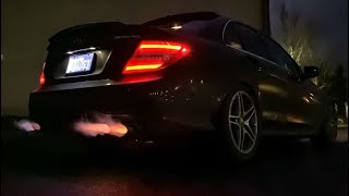 Gintani Flame Tune on the Mercedes-Benz C63 AMG (6.3L V8)