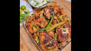 Baked Chicken & Vegetables | Easy Healthy One Pot Dish