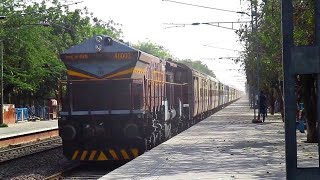 LHF V/S LHF || 40003 "DHILLIKA" TKD WDP-4B with Shalimar Exp. meets 40044 BGKT WDP-4B Ashram Exp.