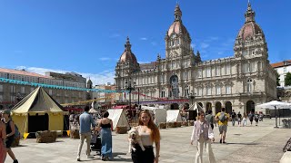 #95 Feira das Marabillas en A CORUÑA, ESPAÑA 🇪🇸 | Fiestas de VERANO en España