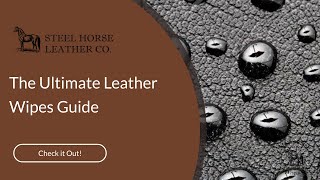 The Ultimate Leather Wipes Guide