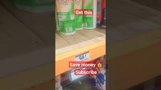 buy cheaper paper towel at Home Depot #savemoney #makemoney