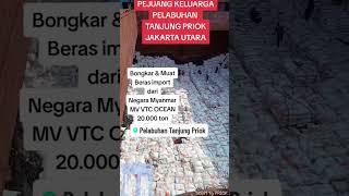 beras impor mulai datang semoga harga beras bisa turun.