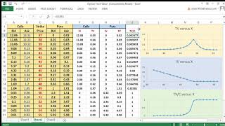 Option Time Value behavior