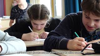 Des cours en langue ukrainienne pour les élèves ukrainiens accueillis au sein de l'académie de Paris