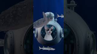 Cat In A Submarine #shorts