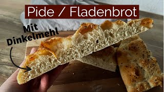 Kızıl buğday unundan pide tarifi/Unglaublich fluffiges Dinkel-Fladenbrot