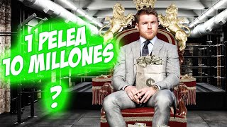 CUANTOS MILLONES GANA CANELO ALVAREZ POR 1 PELEA?