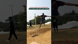 Boys high jump technique 🔥🔥|| Cposi 4 feet high jump training || #highjamp #technique #shortsviral