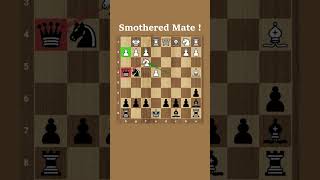 Smothered Checkmate by Queen Sacrifice !